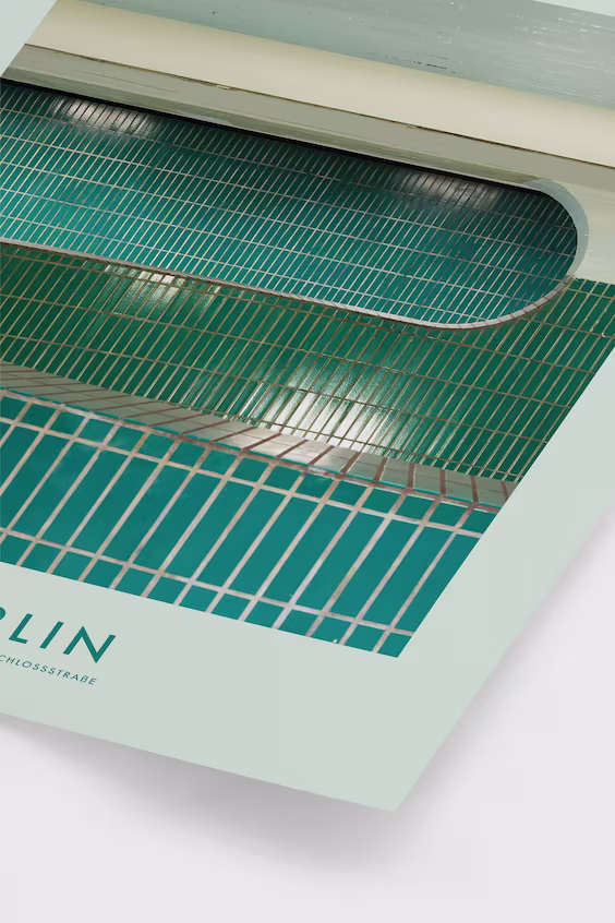 Плакат u-bahn schlossstrasse