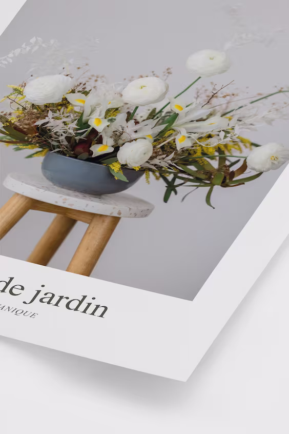 Плакат renoncules blanches