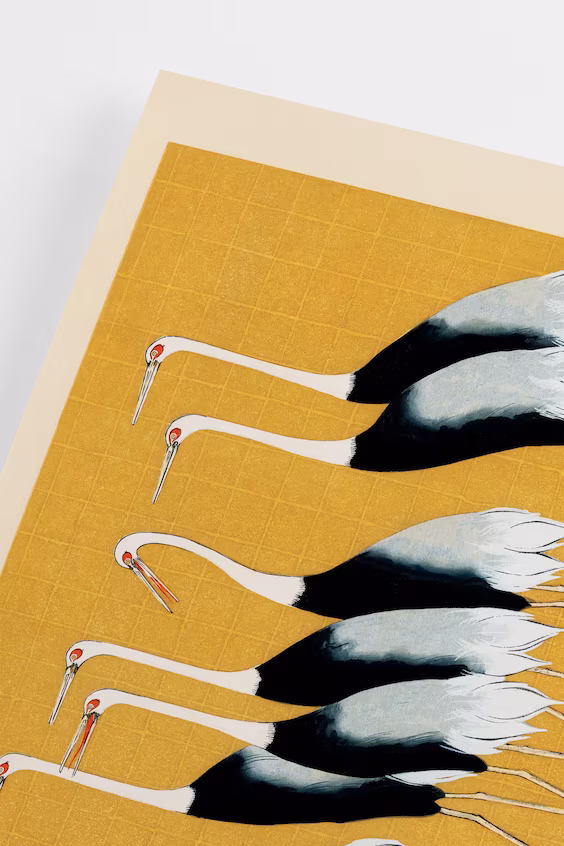 Постер grous de ogata korin