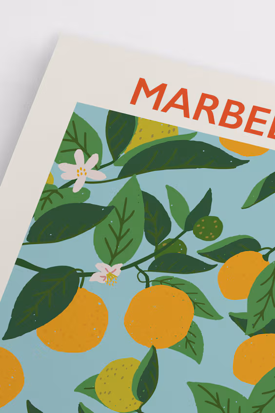 Плакат marbella