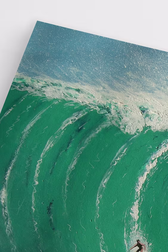 Постер the big wave