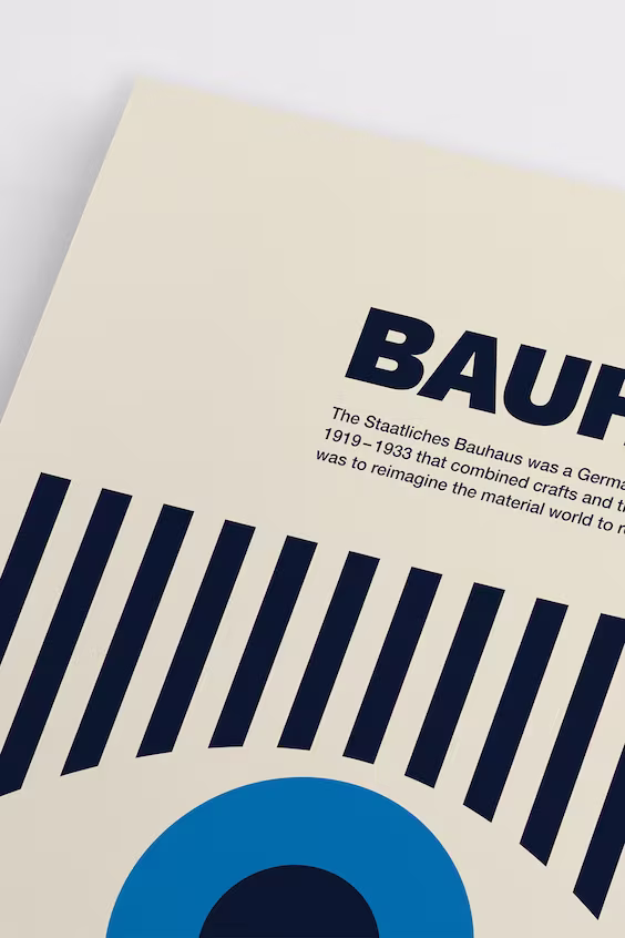 Постер bauhaus eye