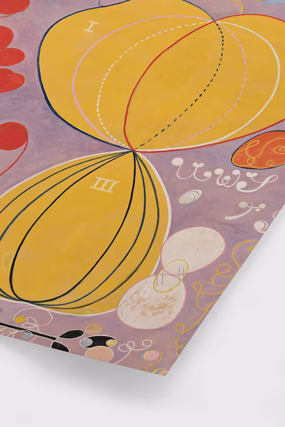 Плакат colours no.7 hilma af klint