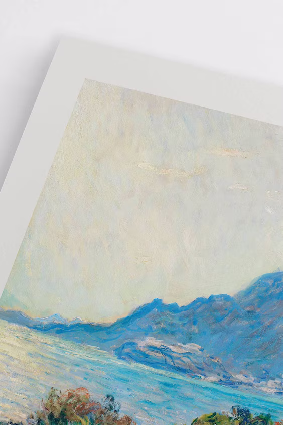 Плакат monaco by claude monet