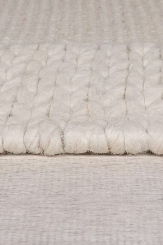 Коврик rue plait neutral wool blend