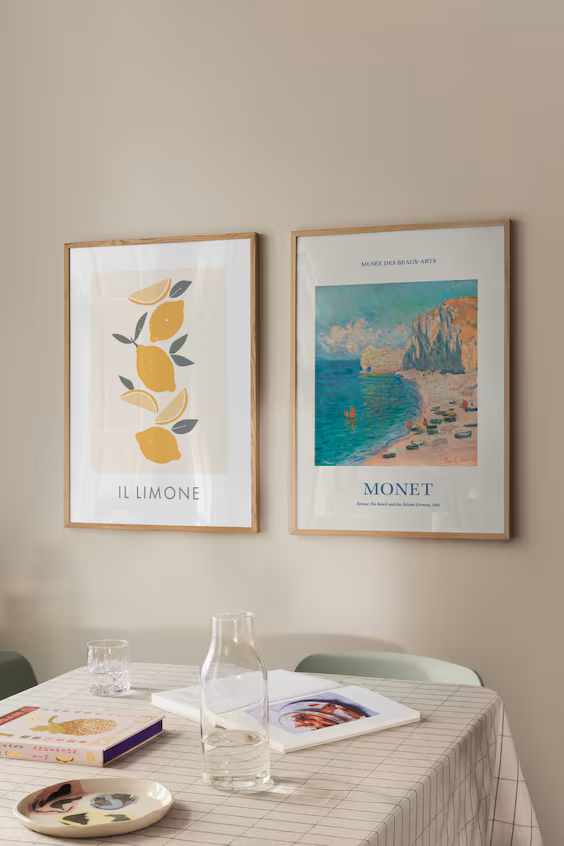 Набор плакатов summer vibes