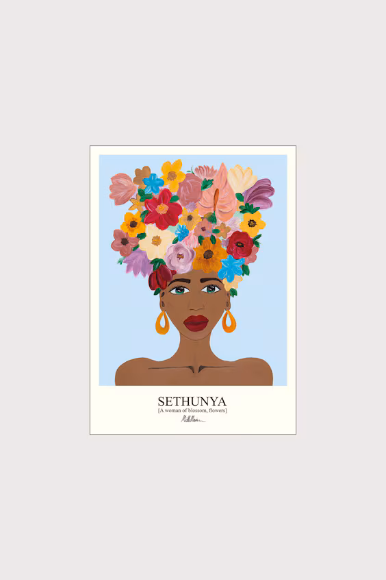 Morais artworks - sethunya - синий