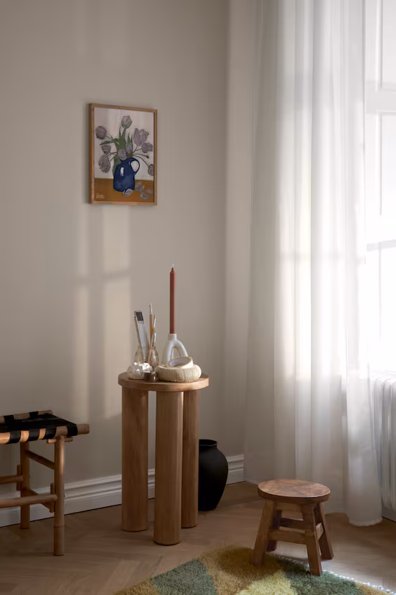 Плакат цветочный букет фиолетовый