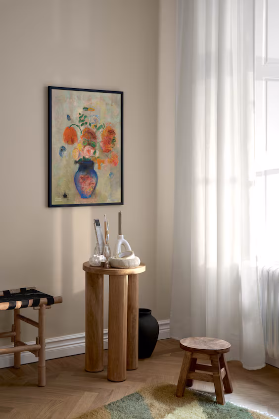 Постер букет цветов оранжевый