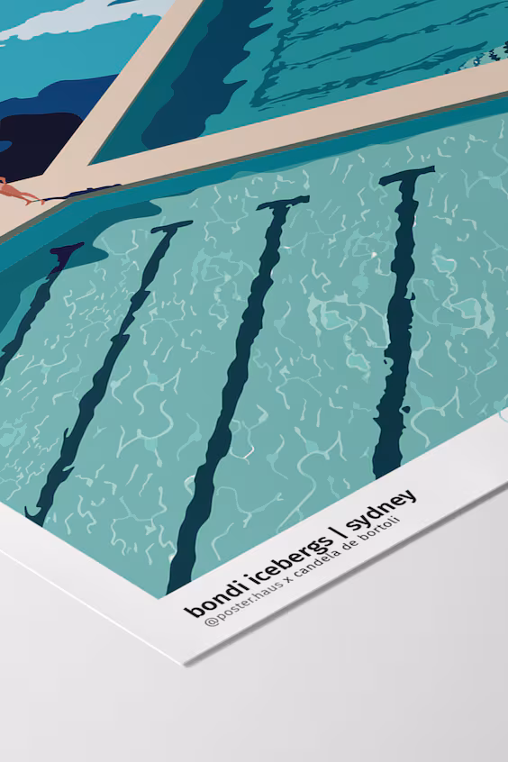 Плакат posterhaus - бонди айсбергс