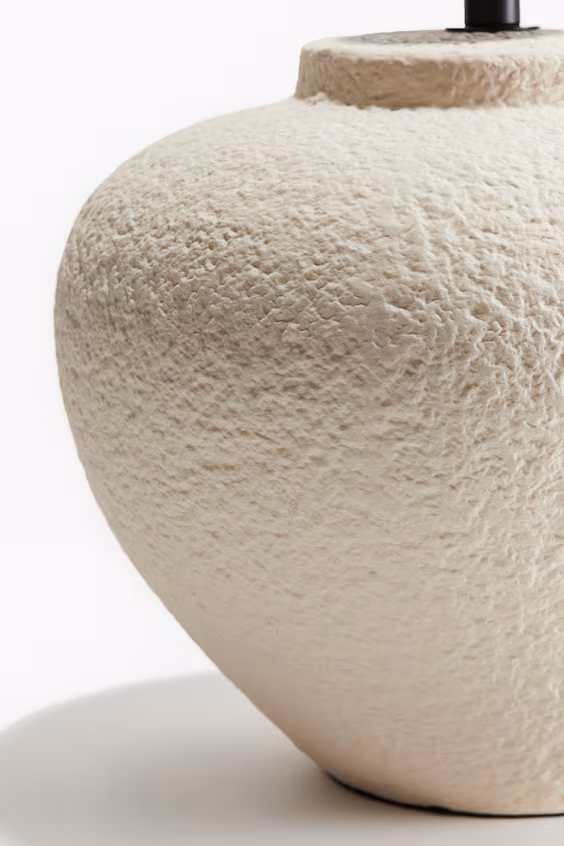 База лампы из гресовой керамики