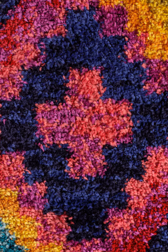 Коврик coyote berber shaggy colourful