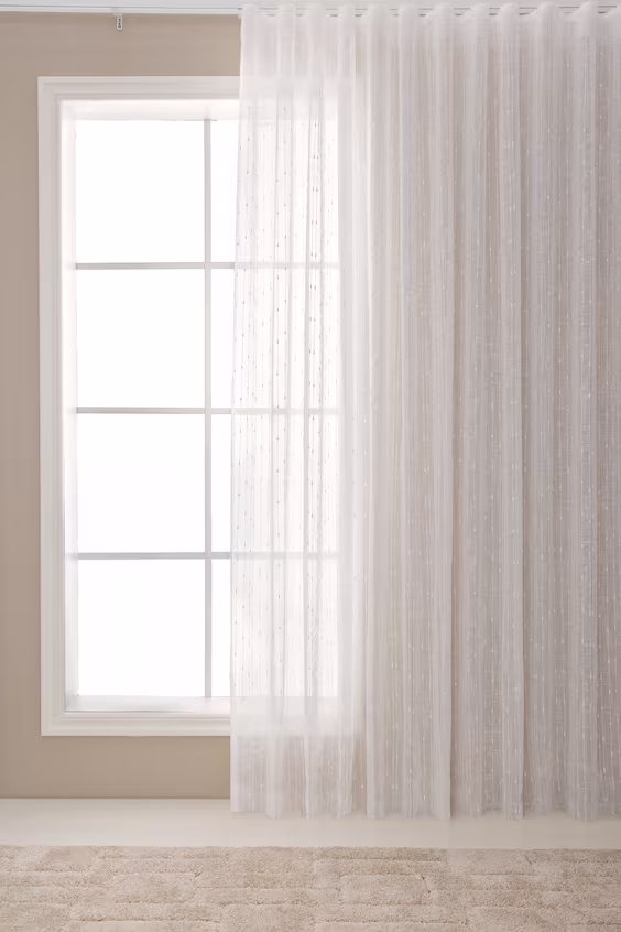 Набор из 1 широких занавесок flora