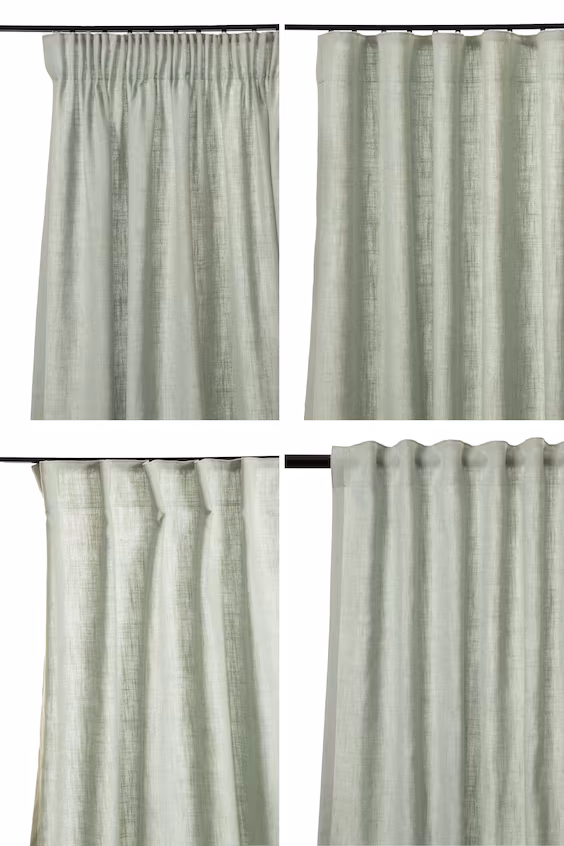 Набор из 1 широкой занавески лина