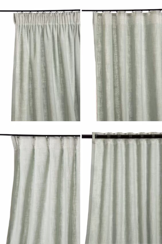 Набор из 1 широкой занавески лина