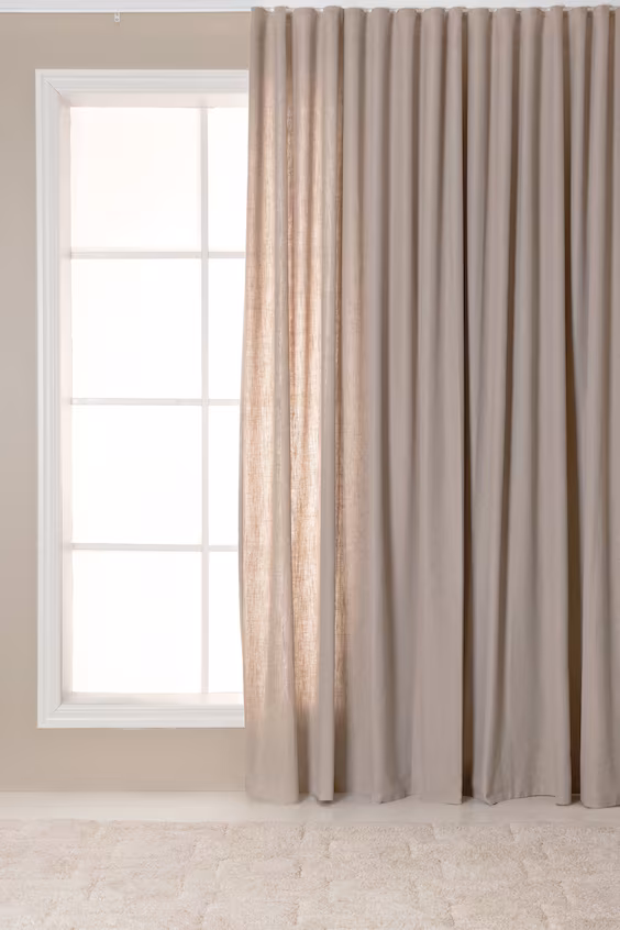 Набор из 1 широкой занавески лина