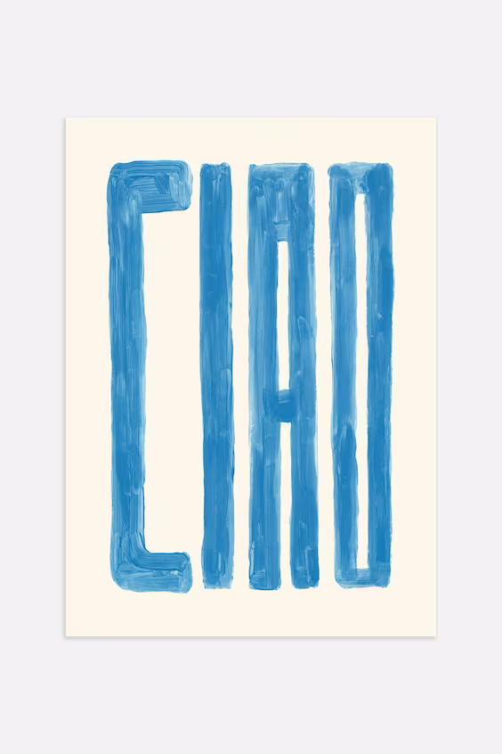 Постер ciao