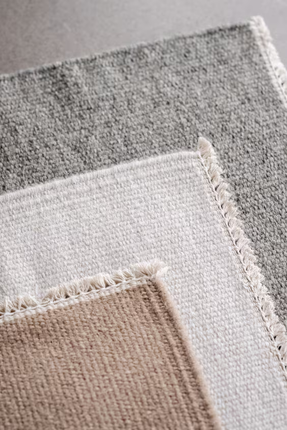 Коврик john из шерсти