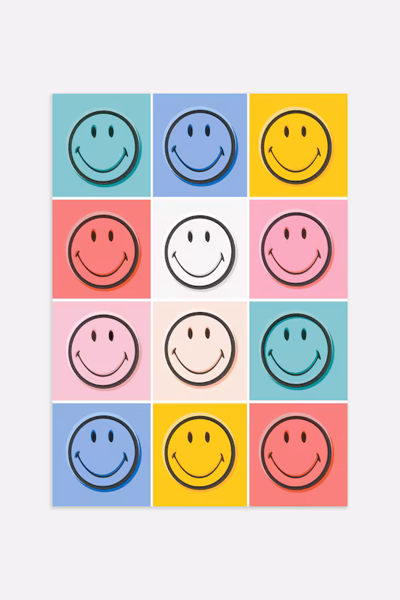 Плакат smiley® portraits