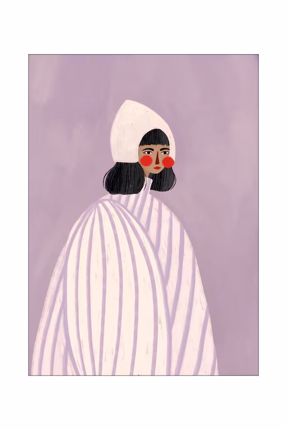 Bea muller - женщина с белой шляпой