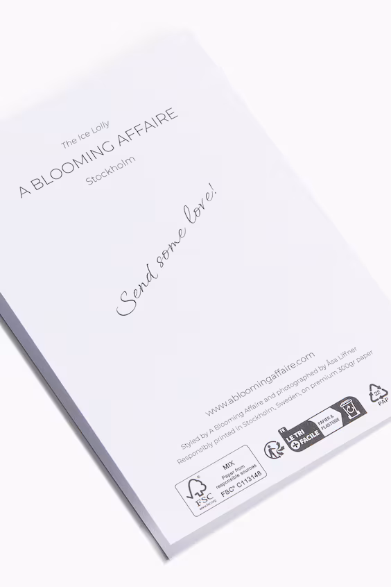 Открытка поздравительная большая с конвертом