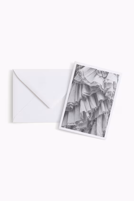 Большая поздравительная открытка с конвертом