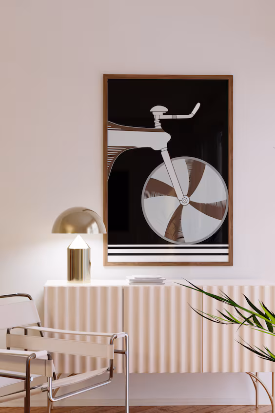 Постер cikkel copenhagen - una hora black