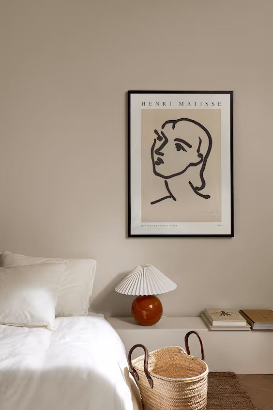 Постер nadia aux cheveux lisses