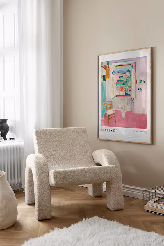 Постер la fenetre ouverte