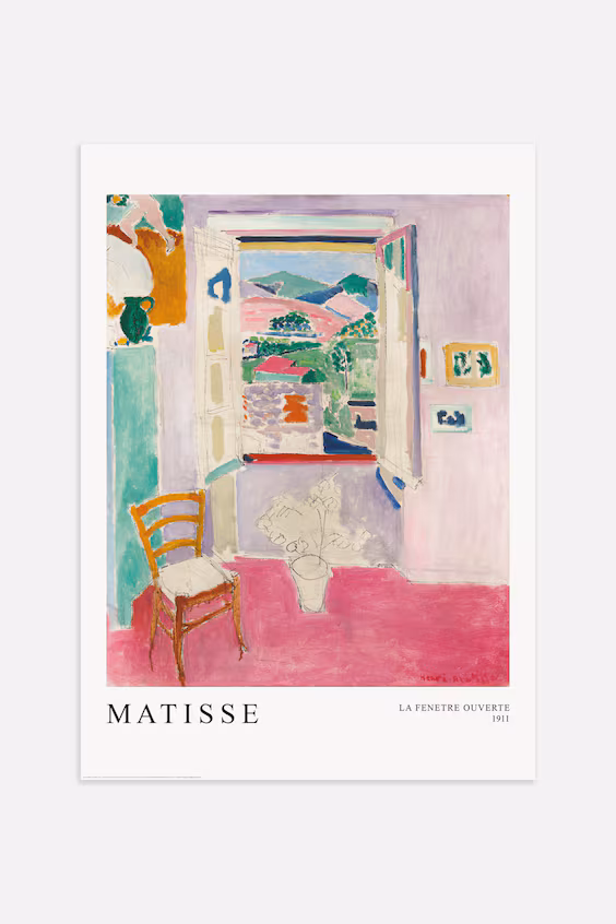 Постер la fenetre ouverte