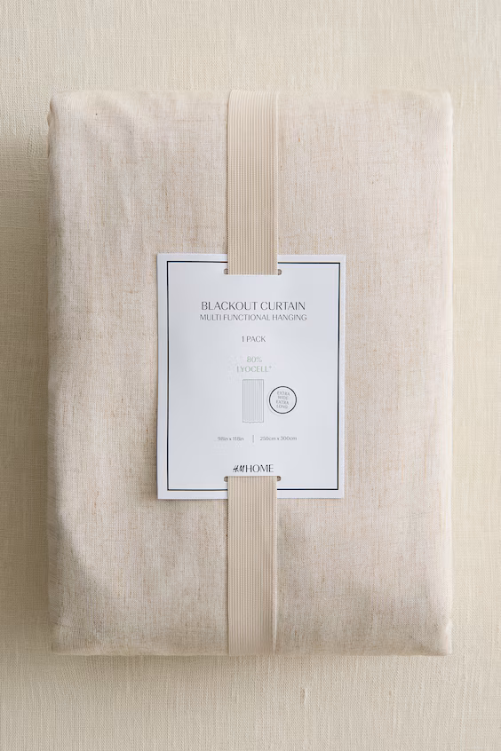 Набор из 1 занавески из смесового лиоцелла