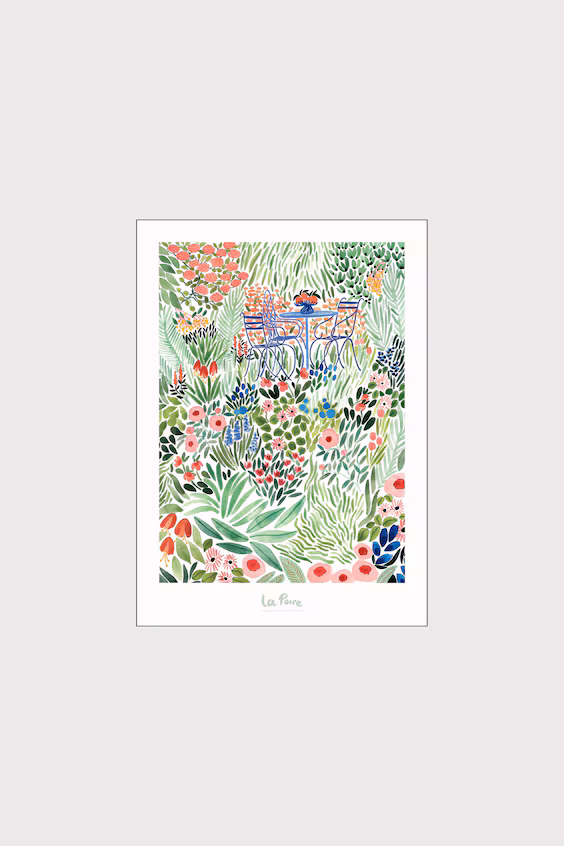Плакат la poire - garden