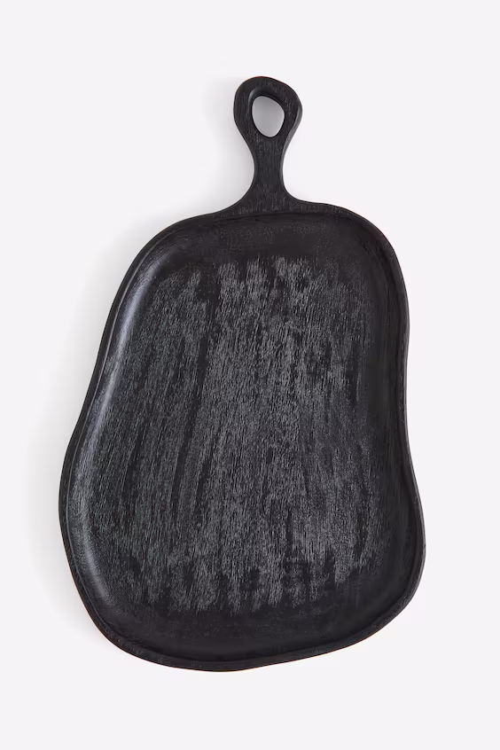 Большой поднос из мангового дерева