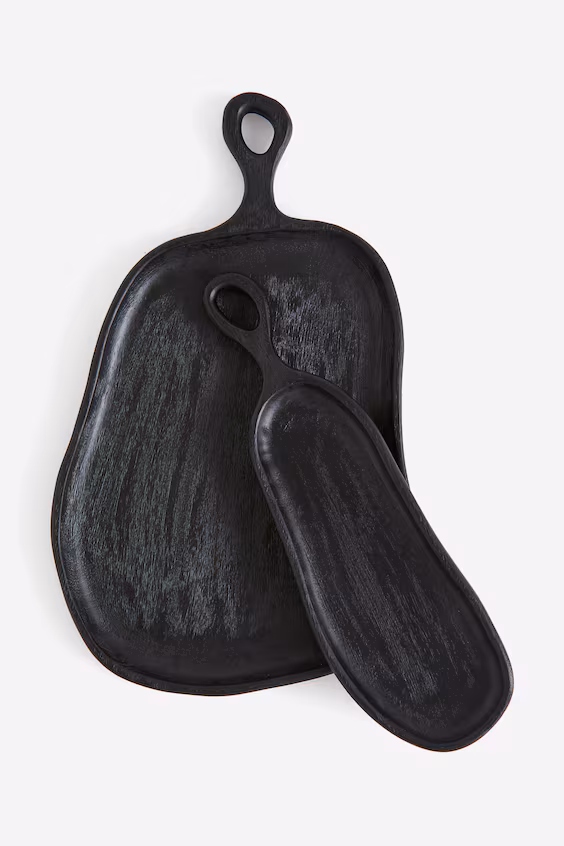 Большой поднос из мангового дерева