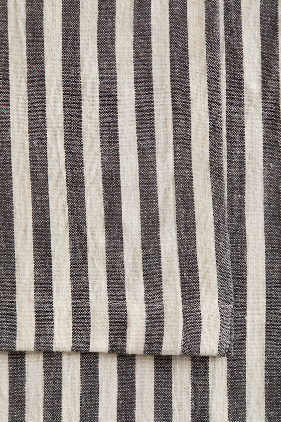 Скатерть из хлопка и льна