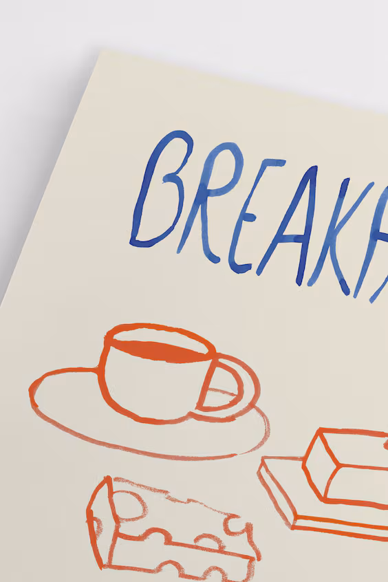 Постер breakfast club h&m