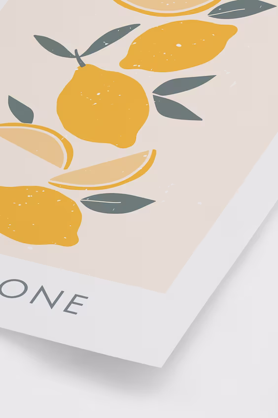 Плакат il limone