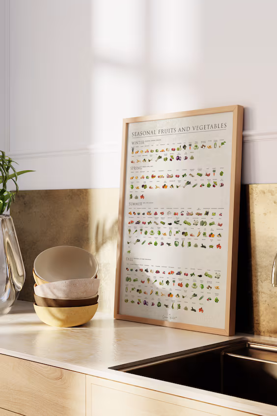 Simon holst - сезонные фрукты и овощи