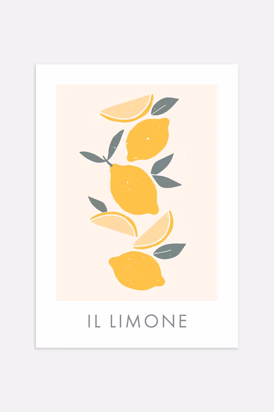 Постер il limone