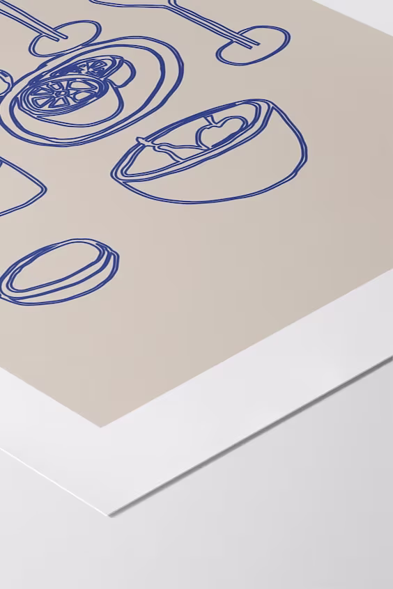 Постер the kitchen collection 04 от emilie luna