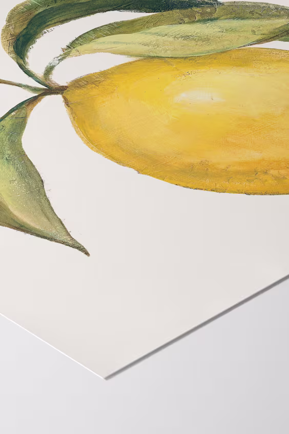 Wild apple - лимон на кремовом