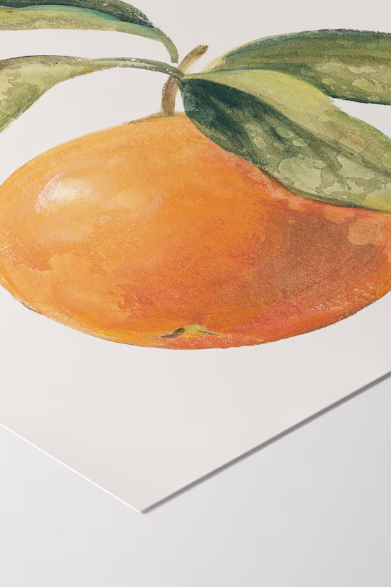 Wild apple - апельсин на кремовом