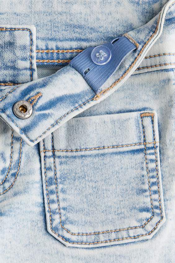 Джинсы superstretch flared leg