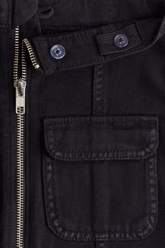 Юбка из хлопкового джинса