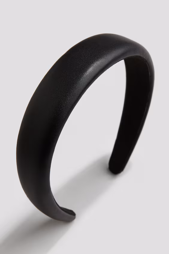 Широкая ободковая повязка