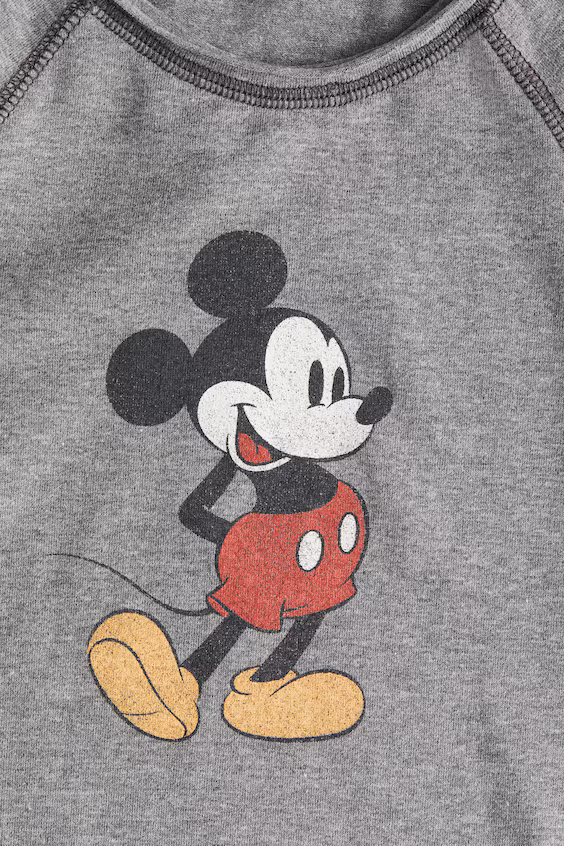 Camisola в джерси с принтом