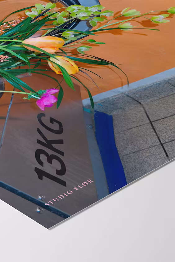 Плакат studio flør - загрузка белья