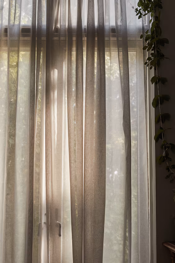 Пара из 1 шторы широкой