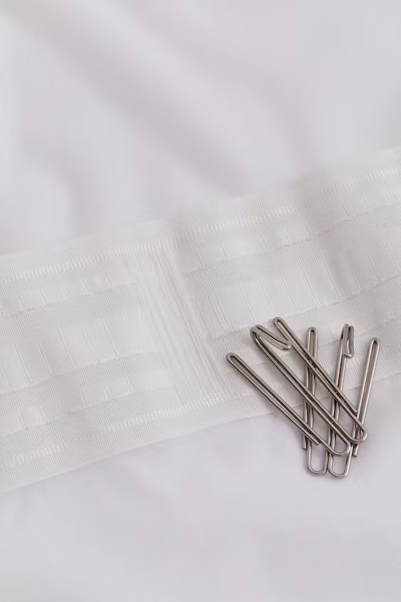 Пара из 1 шторы длинной