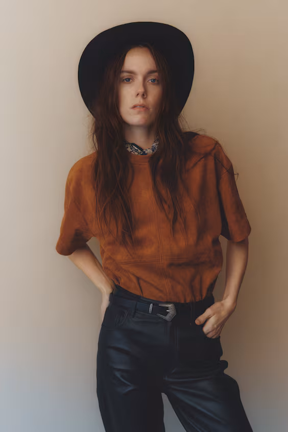 Футболка из начесанной ткани